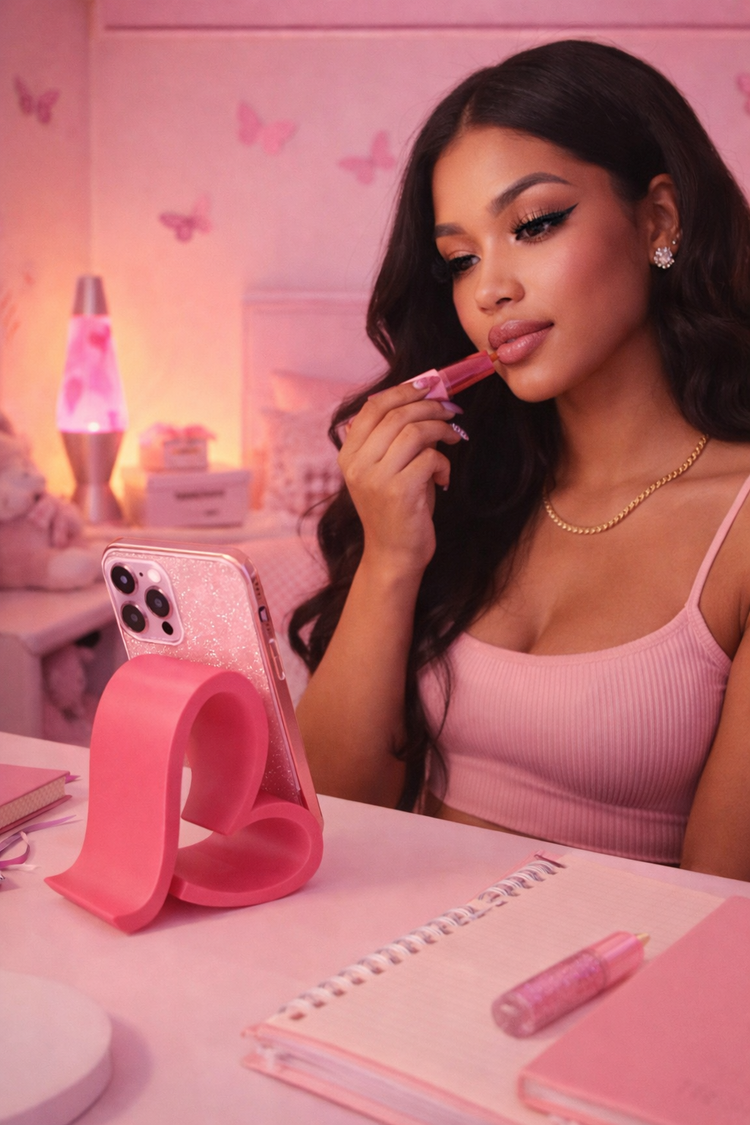 Heart Phone Stand | iPad Stand | Cute Desk Holder - Uglybae