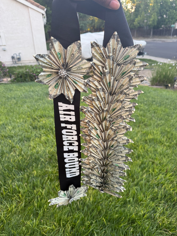 Custom Adult Money Graduation Lei