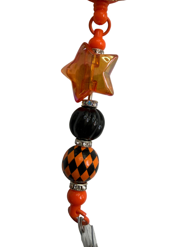 Tom & Jerry Pumpkin Drip Badge Reel - Uglybae