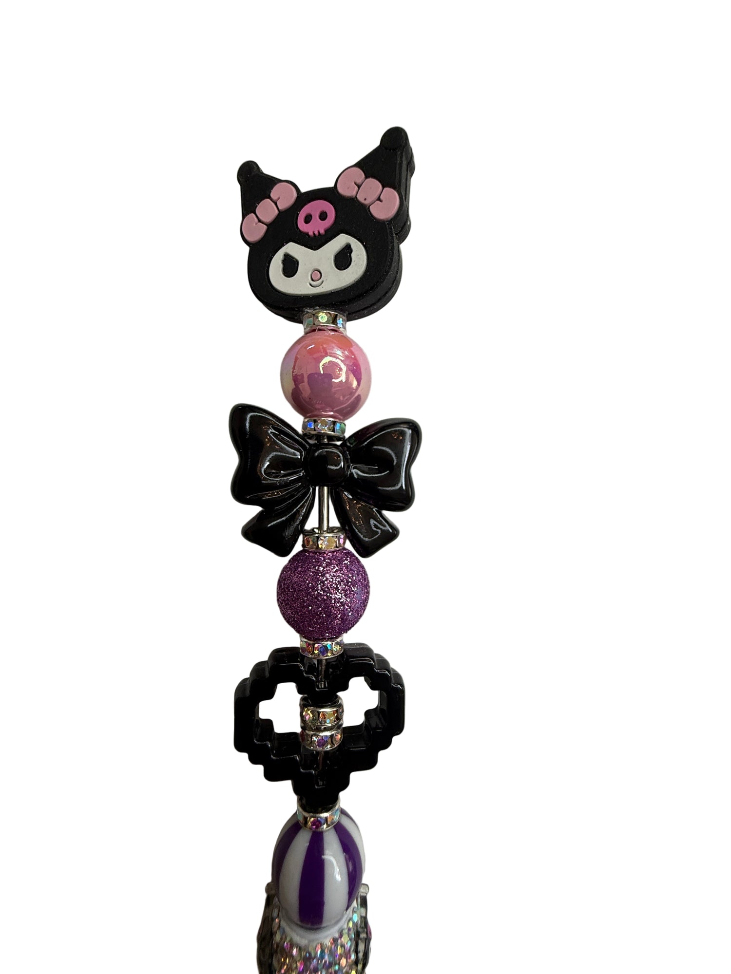 Kuromi Midnight Glam Drip Pen (Purple) - Uglybae