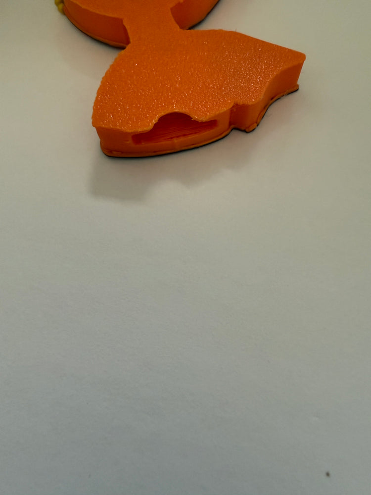 Cow Print Bow Can Tab Opener Keychain