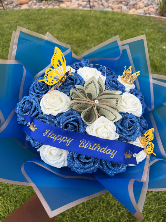 Luxury $100 Money Rose Bouquet