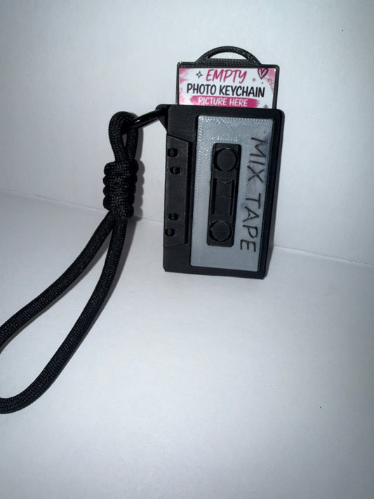 Mix Tape Photo Keychain