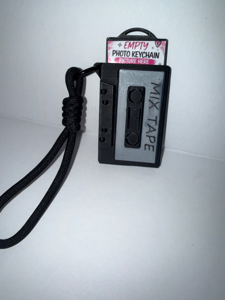 Mix Tape Photo Keychain