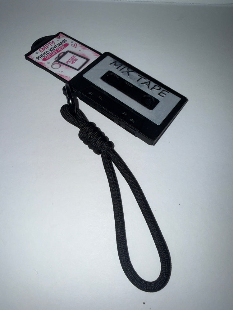 Mix Tape Photo Keychain