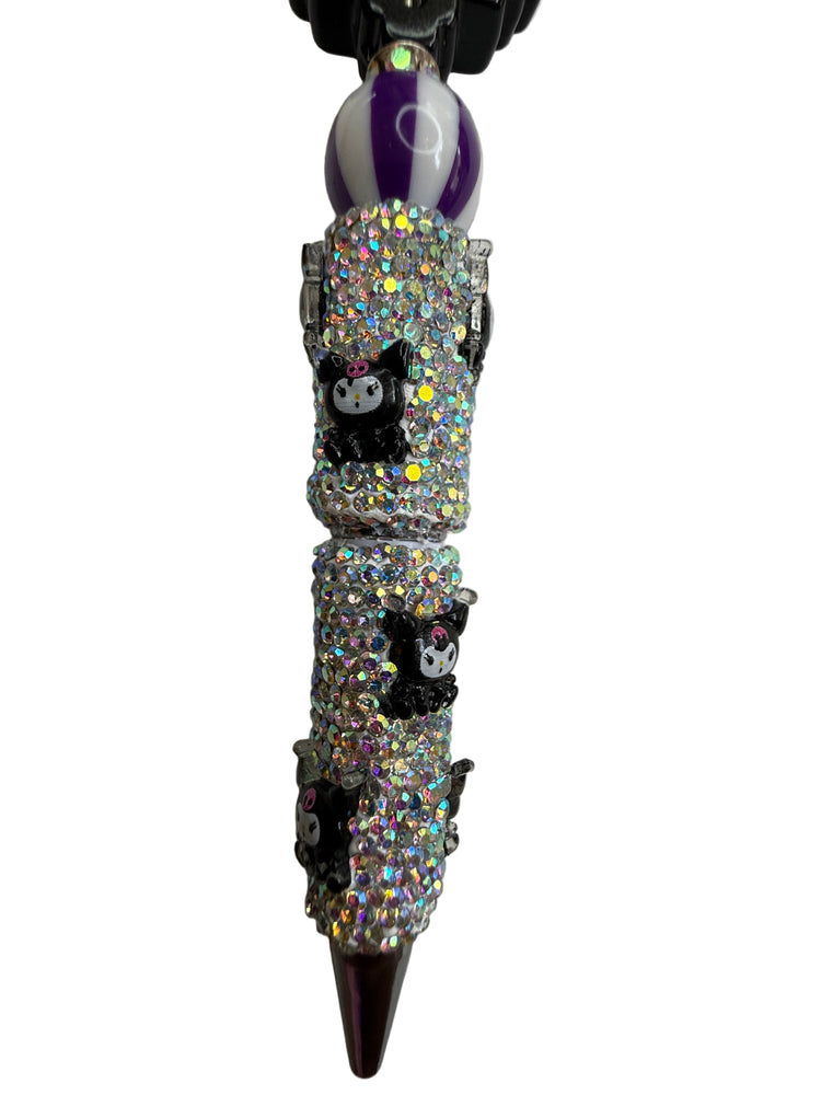 Kuromi Midnight Glam Drip Pen (Purple) - Uglybae