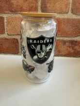 Load image into Gallery viewer, Raider Nation Drip Tumbler – 16oz Glass
