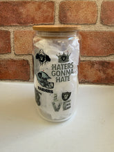 Load image into Gallery viewer, Raider Nation Drip Tumbler – 16oz Glass
