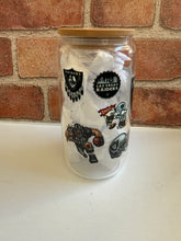 Load image into Gallery viewer, Raider Nation Drip Tumbler – 16oz Glass
