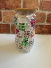Load image into Gallery viewer, Mental Health Matters Affirmation Tumbler – 16oz Plastic
