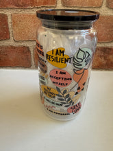 Load image into Gallery viewer, Positive Self-Love Affirmation Tumbler – 16oz Plastic
