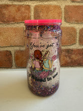 Load image into Gallery viewer, You’ve Got a Friend in Me Snowglobe Tumbler – 16oz Plastic
