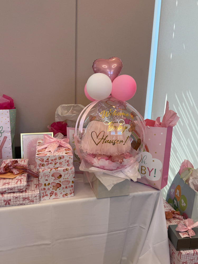 Custom Stuffed Baby Balloon Gift Box
