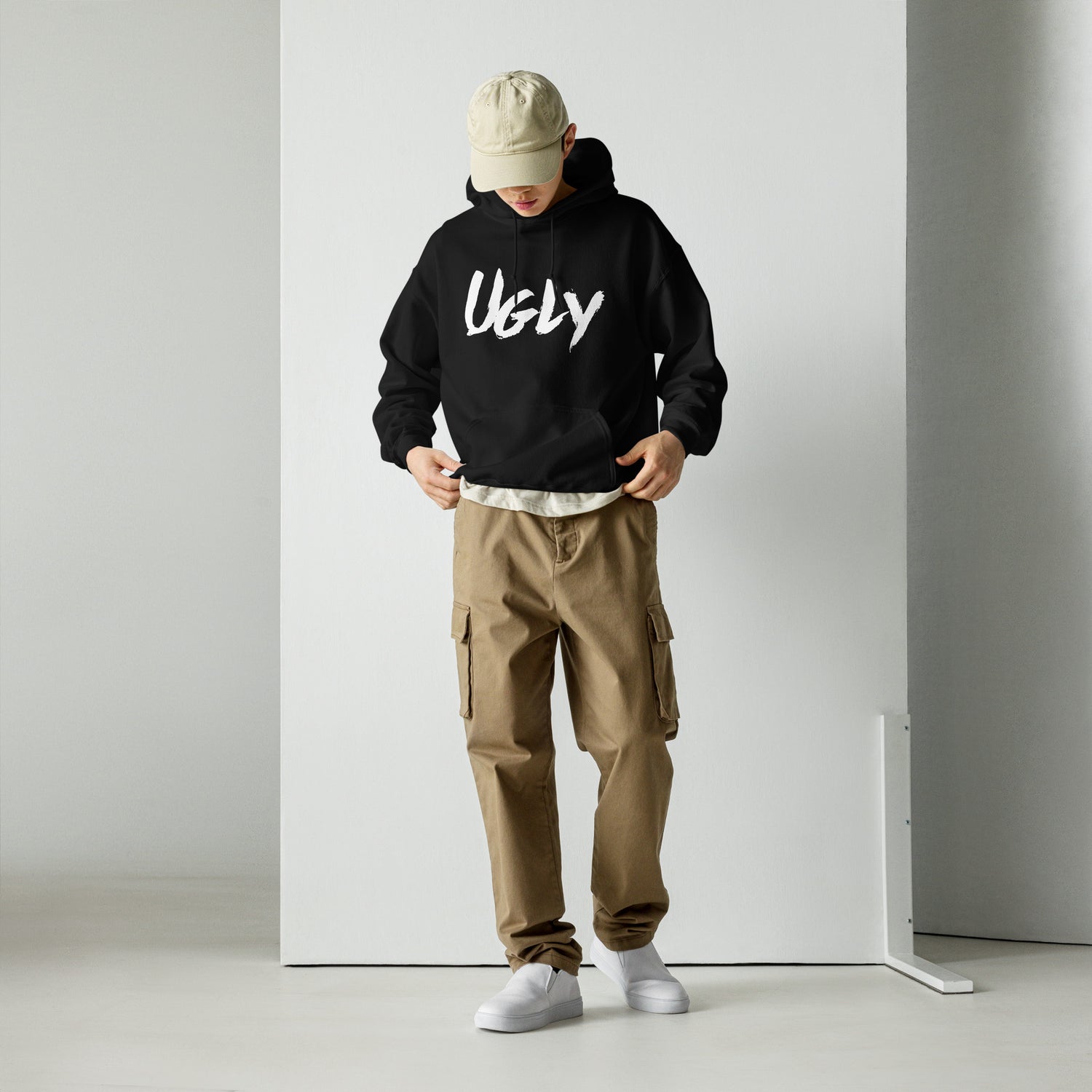🧥 Unisex UGLY Hooded Sweatshirt - Uglybae