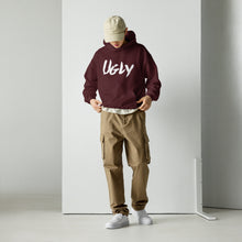 Load image into Gallery viewer, Ugly logo Hooded Sweatshirt
