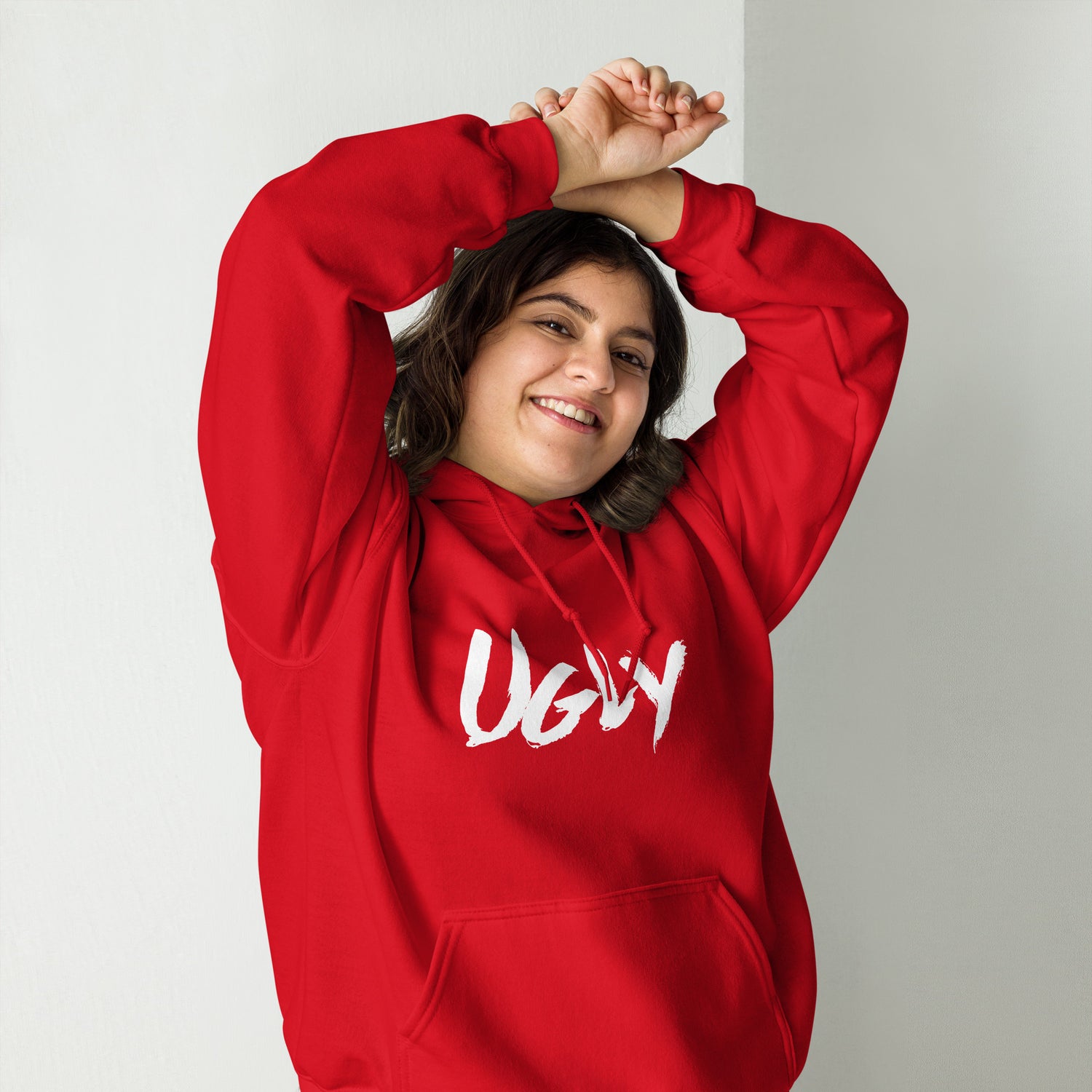 🧥 Unisex UGLY Hooded Sweatshirt - Uglybae