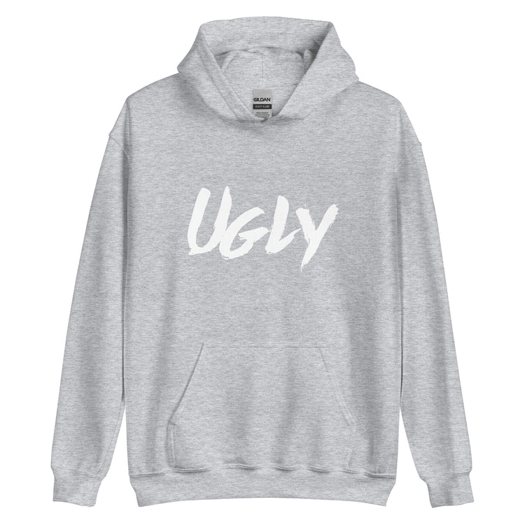 🧥 Unisex UGLY Hooded Sweatshirt - Uglybae