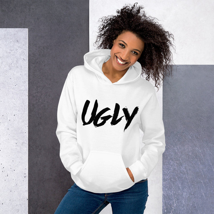🧥 Unisex UGLY Hooded Sweatshirt - Uglybae
