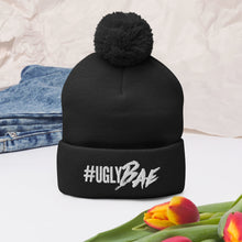 Load image into Gallery viewer, #UglyBae Pom Pom Knit Cap
